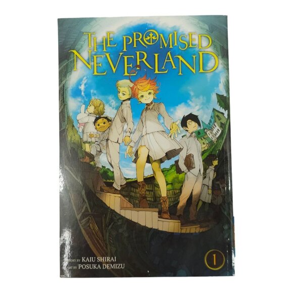 The Promised Neverland 4 Volumes Manga Paperback Books Kaiu Shirai Posuka Demizu - Picture 11 of 14